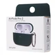 Защитный чехол для AirPods Pro 2 с карабином Silicone Case Protective Cover. Black - изображение 4