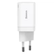 Сетевое зарядное устройство 30W на 2 выхода BASEUS Super Si Pro Quick Charger (Type-C, USB, 30W). White - изображение 5