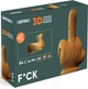 3D пазл-конструктор Cartonic 3D Puzzle F*CK Картонный (CARTFUC) - изображение 7