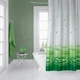 Шторка для ванной Tropik Drop Green зеленая 180*200 см BS-5020-V1 - изображение 1