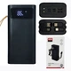 Портативний зовнішній акумулятор повербанк Power Bank Type-C MicroUSB Lightning 30000 мАч 2 А XO PR142 Чорний - зображення 2