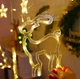 LED гирлянда новогодняя Christmas tree цвет Теплый белый 8 режимов от 220В - изображение 2