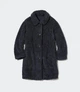 Плюшеве пальто Uniqlo Teddy на флісі 1159775543 (Сірий, S) - зображення 2