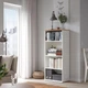 Книжкова шафа IKEA SKRUVBY 60х140 см біла (405.035.46) - зображення 2