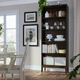 Книжкова шафа IKEA IDANAS 81x39x211 см темно-коричнева морилка (004.878.31) - изображение 3