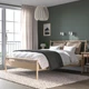 Ліжко IKEA BJORKSNAS 140х200 см береза (595.017.26) - зображення 2