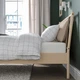 Ліжко IKEA BJORKSNAS 140х200 см береза (595.017.26) - зображення 3