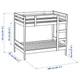 Ліжко двоярусне IKEA MYDAL 90х200 см сосна (001.024.52) - зображення 8