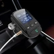 HandsFree Громкая связь FM-трансмиттер модулятор Kerui BT06 QC3.0 Черный - изображение 6