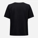 Футболка хлопковая длинная женская ONLY 15270390 XS Black (5715308926420) - изображение 5