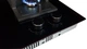 Комбинированная индукционная - газовая варочная поверхность Luxor GI 67 DL Black Booster MY + металлический уголок для подключения в подарок, черная стеклокерамика - изображение 5