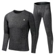 Термобелье мужское XINTOWN NYXT19JBYD-1 Gray 2XL эластичное спортивное флисовое осень-зима (OPT-10781) - изображение 1