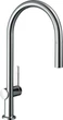 Кухонний змішувач HANSGROHE Talis 72802000 з висувним виливом - зображення 1