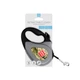 Повідець-рулетка для собак WAUDOG R-leash, малюнок "Мілітарі", S, до 15 кг, 5 м, світловідбиваюча стрічка - зображення 2