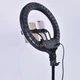 Кольцевая лампа для селфи со штативом Ring Light R14Tripod-36см кольцевой свет с тремя держателями телефона, пультом и сумкой - изображение 2
