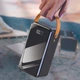 Мощный Power Bank Kamry 60000мАч-103S с индикатором и фонариком, USB, Type-C, Micro, быстрая зарядка Черный - изображение 4