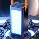 Мощный Power Bank Kamry 100000 mAh-655 с быстрой зарядкой, LED фонариком, 4хUSB, MicroUSB/Lightning/Type-C Черный - изображение 8