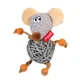 Игрушка для котов мышка с колокольчиком GiGwi Catch&Scratch 8 см (2300) - изображение 1