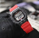Мужские наручные часы CASIO WS-1400H-4A Черный\Красный - изображение 5