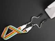 Ремінь для фотоапарата Polaroid Camera Strap Flat Grey Rainbow (9120096771460) - зображення 3