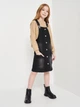 Детский джинсовый сарафан для девочки Minoti Fierce 8 34119JNR 98-104 см Черный (5059030572549) - изображение 3