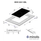 Варильна поверхня електрична Minola MVH 3031 KBL - зображення 8