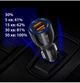 Автомобільний зарядний пристрій USB заряджання від прикурювача QC 3.0 USLION UC5777 (ВК-348) White - зображення 5