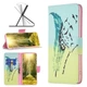 Чохол з малюнком Deexe Color Wallet для Samsung Galaxy M34 (M346) - Feather and Birds - зображення 2
