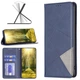 Чохол-книжка з кишеньками UniCase Geometric Pattern для Samsung Galaxy A05s (A057) - Blue - зображення 2