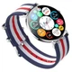 Ультра тонкий смарт-годинник Smart Watch T8 AMOLED дисплей, пульсометр, оксиметр, тонометр, крокомір, режим спорт, для чоловіків і жінок, срібло (001438763). - зображення 5
