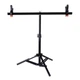 Комплект Держатель фона + Серый ПВХ Фон 68×130 см Prolight - изображение 4