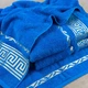 Махровое полотенце универсальное GM Textile 50х90см Caesar 450г/м2 (Голубой) - изображение 3