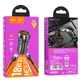 Адаптер автомобільний Hoco Micro USB Cable Blue shield single port Car charger Z46 |1USB, 18W/3A, QC| Колір Grey - изображение 2