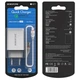 Універсальний мереживний Зарядний Пристрій Borofone BA21A Long journey QC3.0 1USB/3A + кабель MicroUSB /White - зображення 6