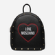 Рюкзак жіночий Love Moschino Borsa Saffiano Pu Nero JC4369PP0EKG Чорний (8054400323285) - зображення 1