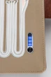 Блокнот с отпечатком пальца беспроводной зарядкой Powerbank Коричневый - изображение 10