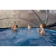 Каркасний басейн Exit Toys EXIT 360 х 76 см/6125 л Сірий камінь круглий з куполом + насос - зображення 6