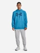 Худи утепленное мужское Under Armour Ua Armour Fleece Big Logo Hd-Blu 1373352-419 S Голубое (195253823282) - изображение 3