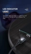 Магнитный кабель USB to microUSB (2м) провод с плоским коннектором для зарядки и передачи данных Android телефона смартфона KUULAA (KL-X25-M) Black - изображение 10