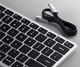 Клавіатура бездротова Satechi Slim X1 Silver Bluetooth US ANSI (ST-BTSX1S) - зображення 4
