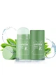 Очищаюча маска-стик проти чорних крапок та акне Green tea face mask stick - зображення 5