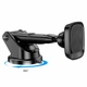 Тримач для мобільного HOCO CA116 Blue Shark center console magnetic car holder Black Metal Gray (6931474777874) - изображение 4