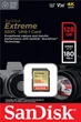 Карта пам'яті SanDisk SD 128GB C10 UHS-I U3 R180/W90MB/s Extreme V30 - изображение 5