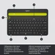 Клавиатура Bluetooth Logitech Multi-Device Keyboard K480 Black (920-006368) - изображение 6