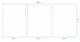Модульна картина 3в1, Постери арт Printedwall, сучасний живопис, 43 х 99 см (0108) - изображение 3