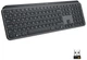 Клавиатура беспроводная Logitech MX Keys Advanced Wireless Illuminated Graphite (920-009417) - изображение 1