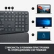 Клавіатура бездротова Logitech ERGO K860 Bluetooth/Wireless Black (920-010110) - зображення 9