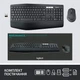 Комплект Logitech MK850 Черный (920-008226BK) 255772 - изображение 9