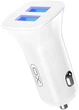 Автомобильное зарядное устройство XO TZ10 2.4A/2 USB + Type-C White - изображение 1