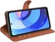 Чехол IETP для Motorola Moto E20 / E40 книжка кожа PU с визитницей коричневый - изображение 2